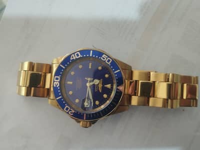 INVICTA GOLD WATCH FOR SALE – ORIGINAL