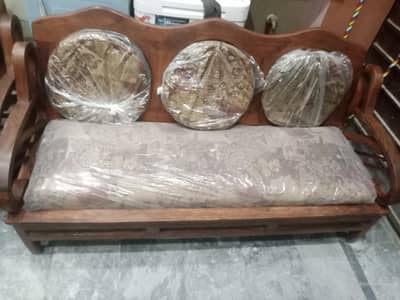 sofa set with table pure wood 03346721536