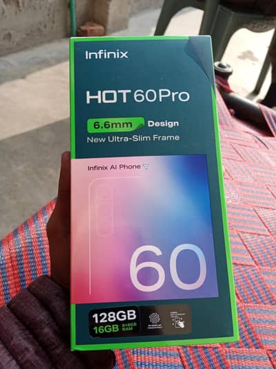 infinix hote 60pro just 1 hour use