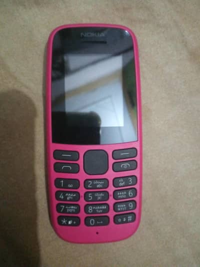 NOKIA 105 DOUBLE SIM PTA APPROVED ORIGINAL MOBILE ORIGINAL CASSING