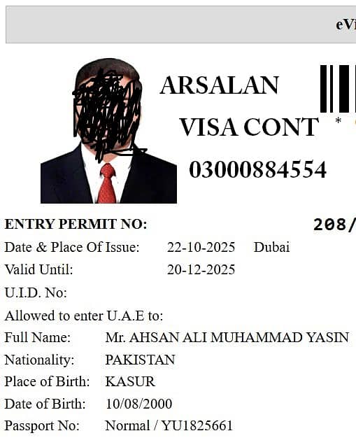 Dubai Visit Visa – 100% Trusted & Fast Processing 1