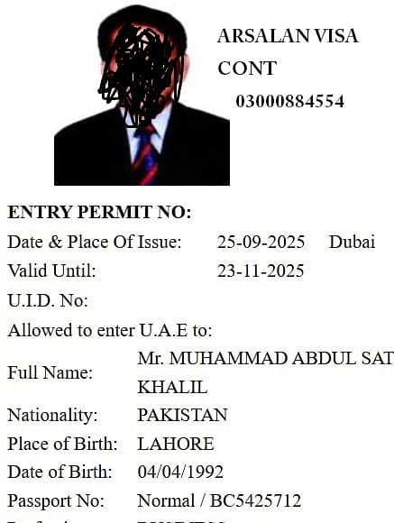 Dubai Visit Visa – 100% Trusted & Fast Processing 2