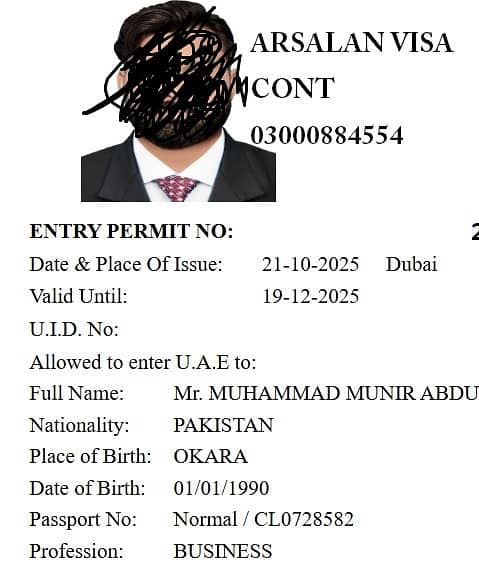 Dubai Visit Visa – 100% Trusted & Fast Processing 8