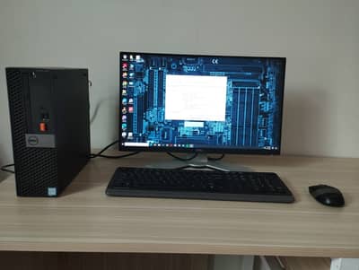 Dell OptiPlex 7050 PC–Core i5 | Complete Setup with Monitor