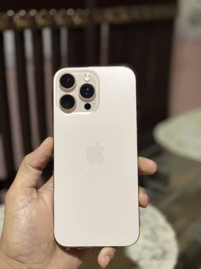 iPhone 16 Pro Max 256GB | Desert Titanium | Non PTA | 10/10 Condition