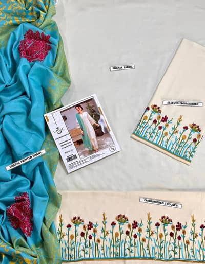 ladies unstitched suit