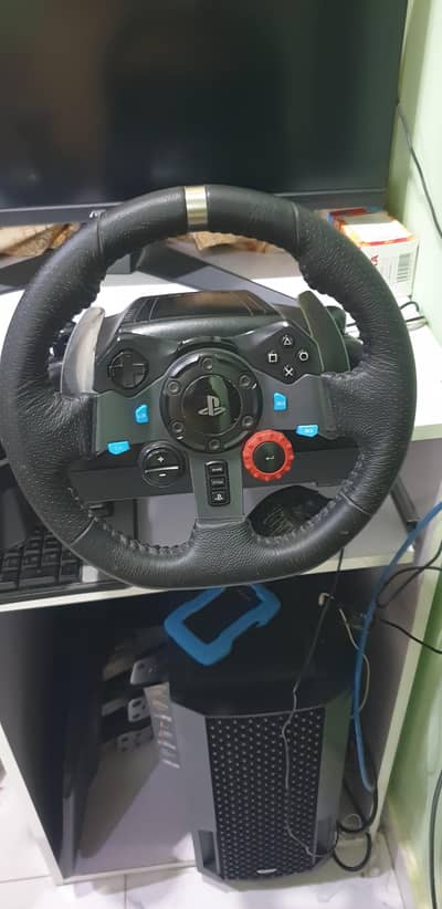 logitech g29 waheel and padel  pc ,,and ps