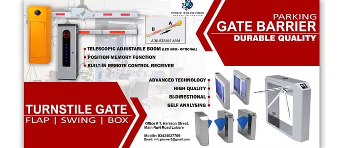 Boom Barrier Access Control, Turnstile Access Control