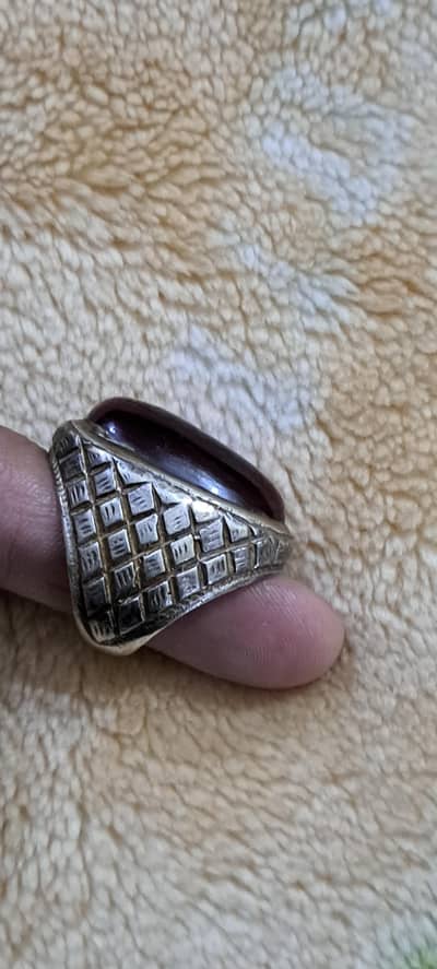 Silver Ring original Ruby