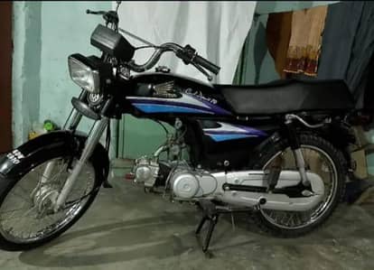 Honda bike cd 70cc for sale