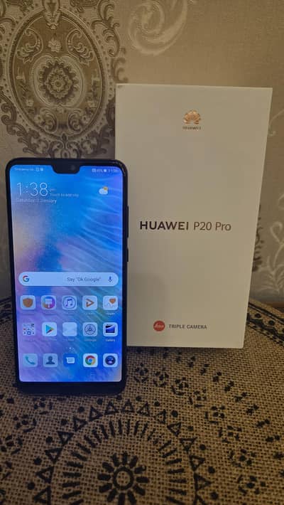 Huawei p20, PTA approved,  6GB RAM, 128 GB ROM.