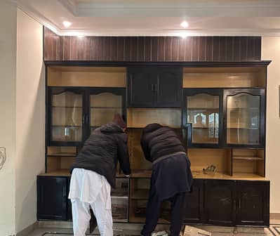 Large size wooden cabinet in good condition