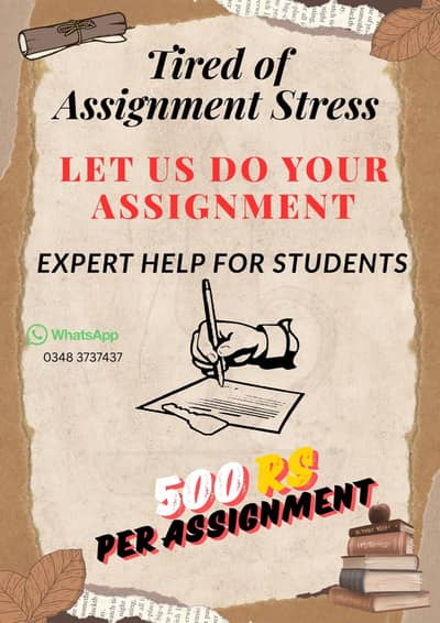Doing Assignment for you. !