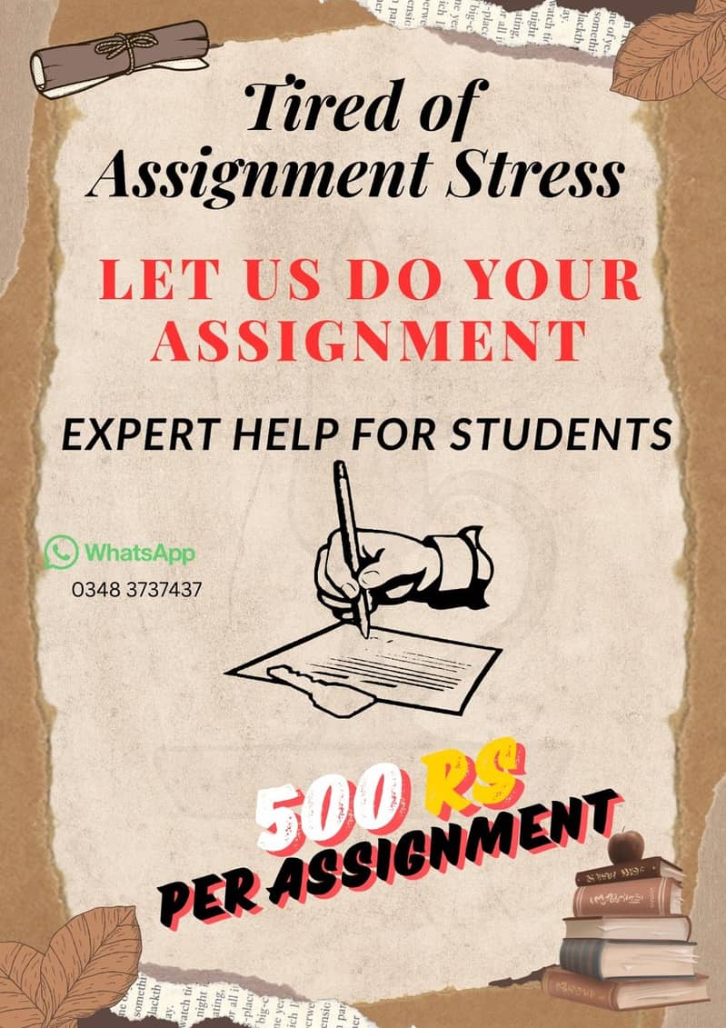Doing Assignment for you. ! 0