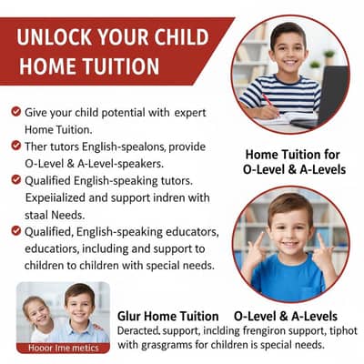 Home tutor at your door steps