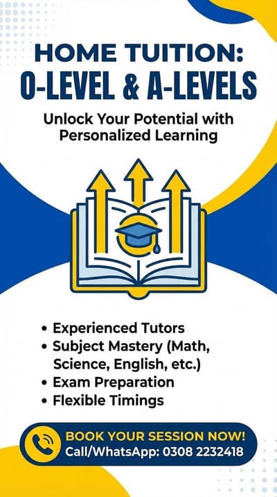 Home tutor at your door steps