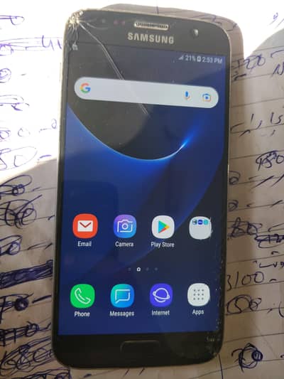 Samsung s7 non pta touch break working ok