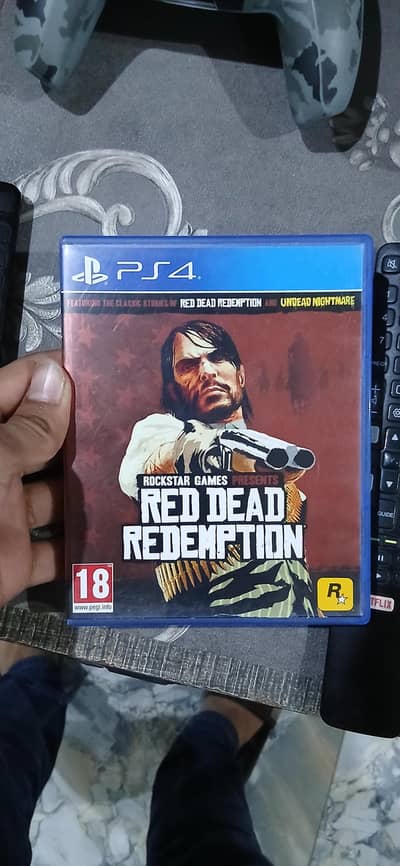 Red Dead Redemption 1 Ps4 Used ( Mint Condition)