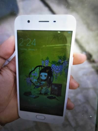 oppo a57 all ok koi masla nai ha 4/64 ma ha