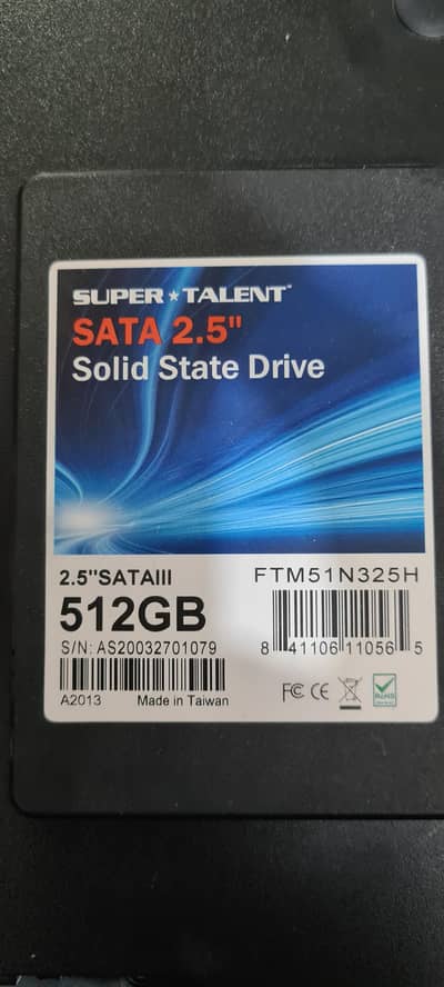 Super Talent TeraNova 512GB 2.5 inch SATA3 Solid State Drive