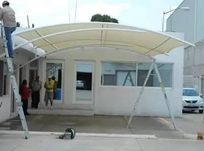 Tensile Fabric Car Parking Shade in Karachi