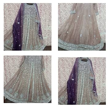 Ladies Formal Party Wear Dress – Heavy Embroidered | Like New
