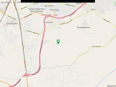 F1180 Kanal plot on 80 ft road direct approach from main 150ft & 80ft road