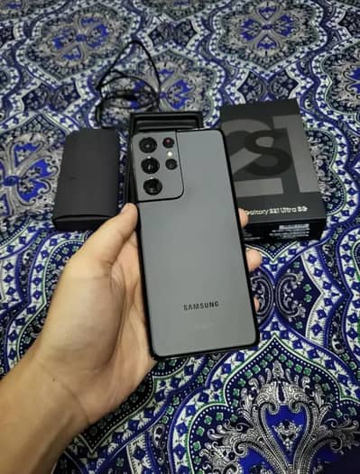 Samsung Galaxy S21 ultra official PTA approved With box 03201209677