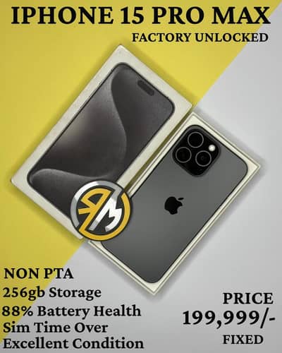 iPhone 15 Promax Factory Unlocked.