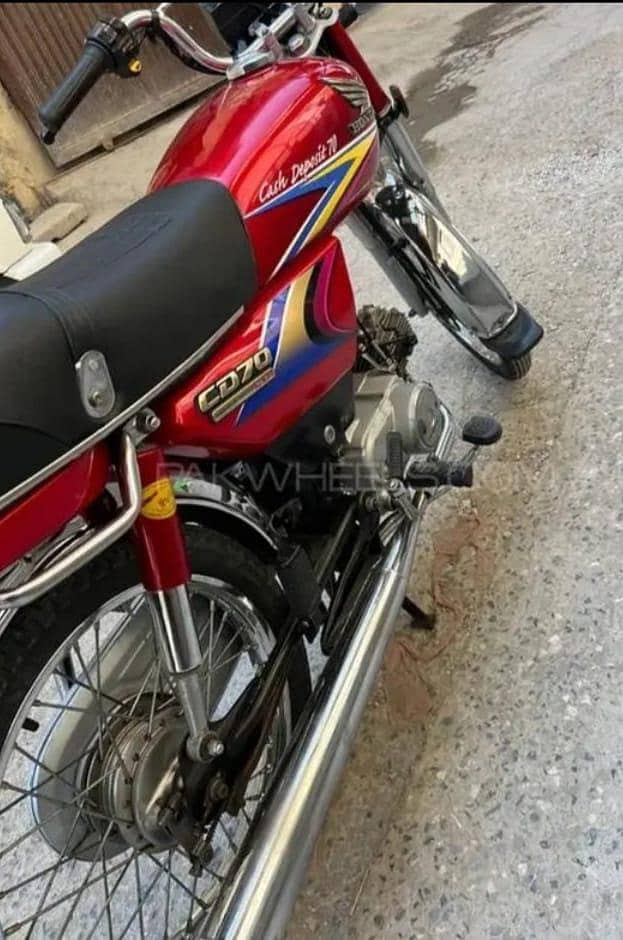 ہونڈا سیڈی 70 بائک فور سیل 2