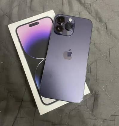 Apple iPhone 14 pro max complete box urgent sale wtp no 0327=7718207
