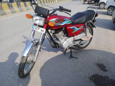 United Honda 125 2025 Islamabad num