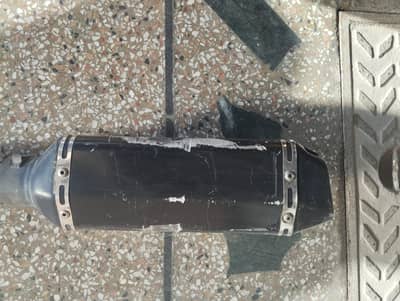 Akrapovic Exhaust With 125 Bend Pipe