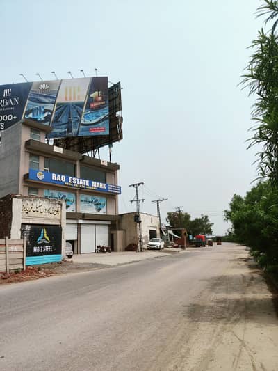 Commercial Plot For Sale On Main Service Road Of Ring Road Next To DHA. Phase 8 V Block