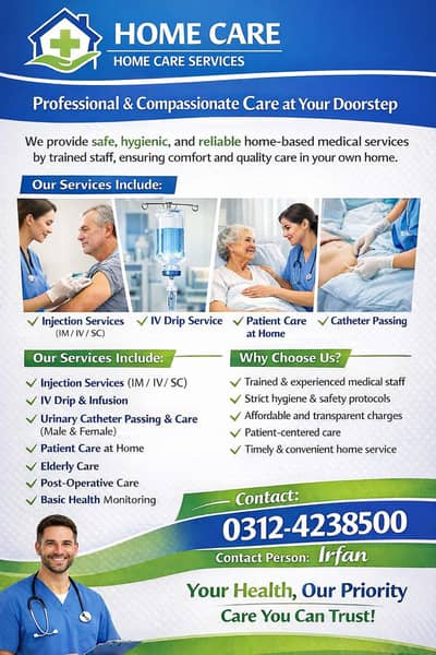 Home Care Services Staff Required