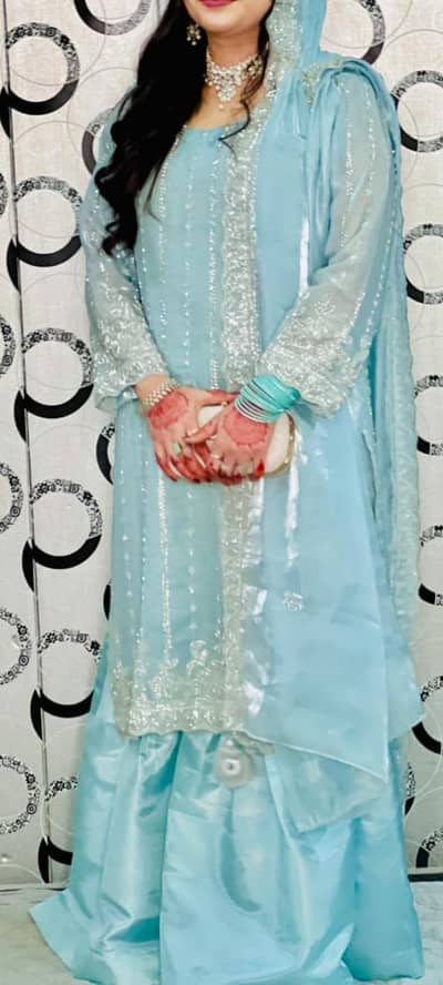 nikah dress just like new only 1 time use