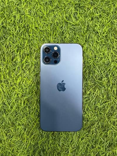 iphone 12pro max 128 gb battery  82% blue