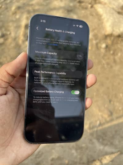 iPhone 14 Pro JV 128GB 91 battery Health