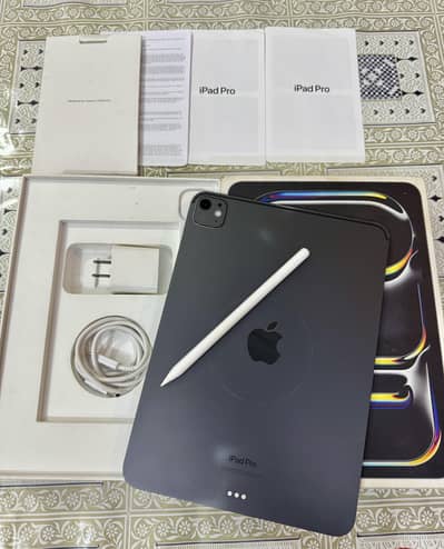 iPad Pro M4 256gb Complete Box And Pencil