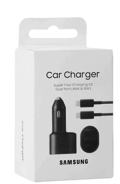 45 Watt Super Fast Dual Car Charger