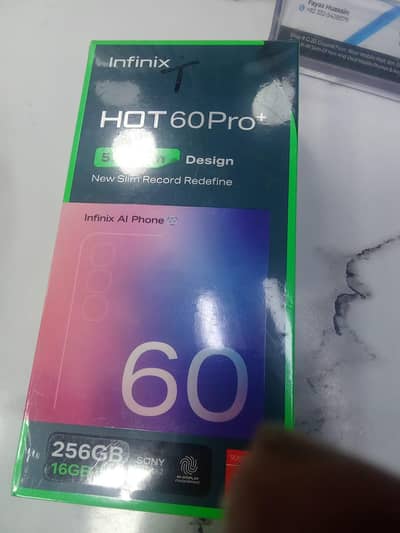 brand new Infinix Hot 60 Pro+ 256Gb/16 Gb