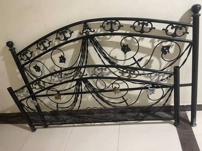 Iron double bed