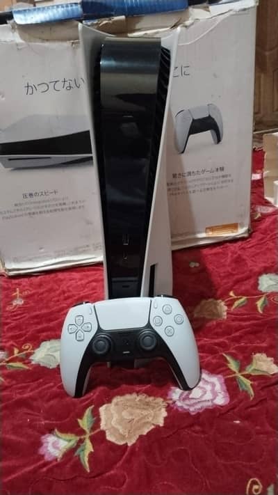 PS5 Original Digital Edition 10/10 With Box and complete accessories