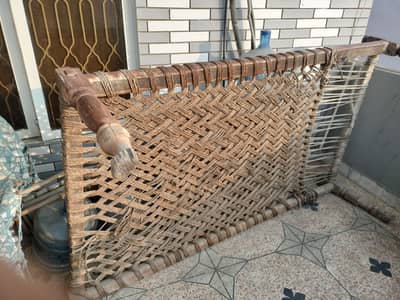 wooden charpai