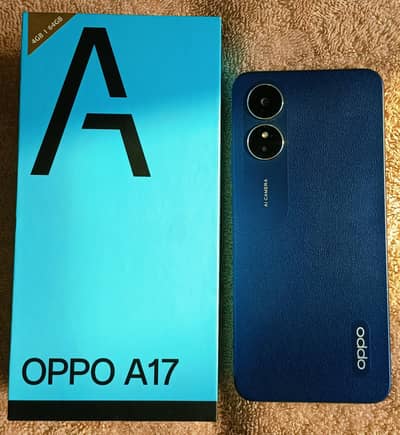 oppo A17 with box all original O3O1-9669090