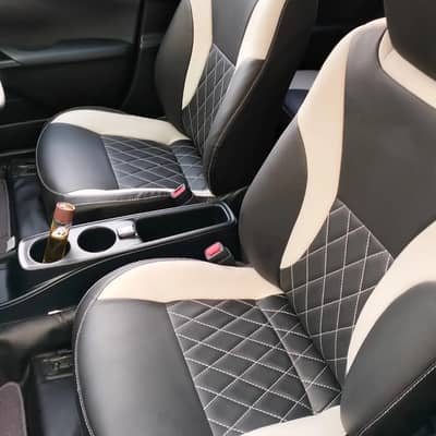 Genuine Leather Floor Mating Steering Cover Seat Cover