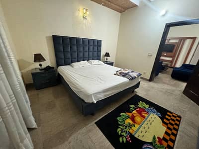 10 marla 3 bed brand new luxury furnished upper portion available in bahria town lahore