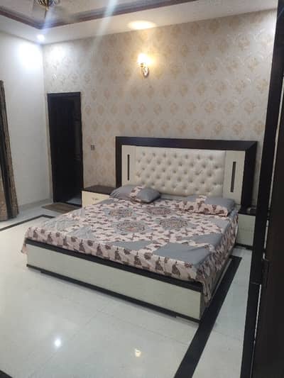 10 marla 3 bed brand new luxury furnished upper portion available in bahria town lahore