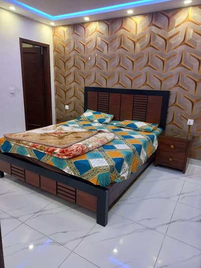 1 bed brand new luxury furnished flat apartment available in bahria town lahore