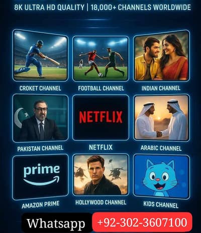 0302-3607100/Whatsapp/IPTV(Opplex Geo Starshare B1g HelloSky)•Netflix•